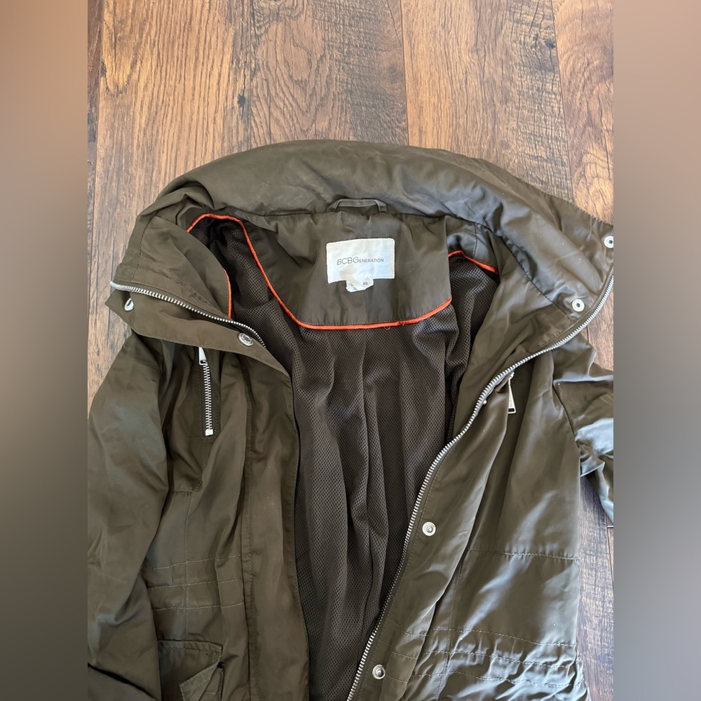 Bcbgeneration Dark Green Utility Jacket - image 5